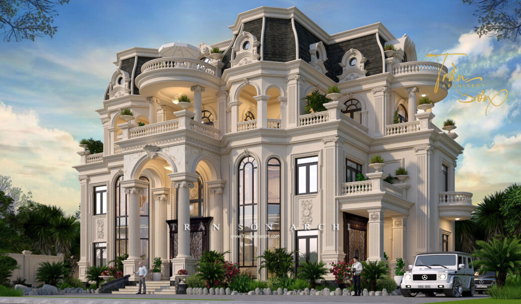 [LOUIS NGUYỄN VILLA] – Dinh thự cao cấp sang trọng kiến trúc Pháp xây dựng tại Hưng Yên