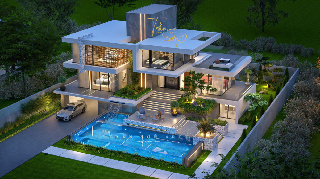 [THU HƯƠNG VILLA] – Biệt thự nghỉ dưỡng với bể bơi vô vực tuyệt đẹp được xây dựng tại Nha Trang